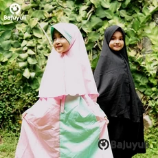 Jilbab Anak Syari MTS Umur 12 Tahun