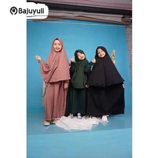 Jual Baju Muslim Anak Perempuan Lucu MTS Umur 6 Tahun