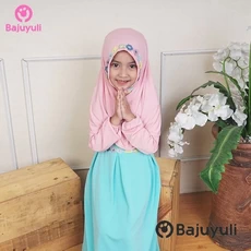 Jual Baju Muslim Anak Perempuan Lucu Seragam Umur 13 Tahun