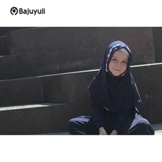 Gamis Hitam Anak Lebaran Umur 13 Tahun
