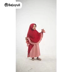 Gamis Anak Polos Lebaran Terbaru