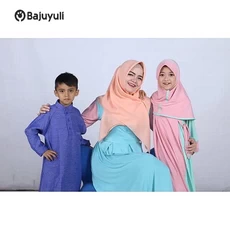 Jual Baju Muslim Anak Perempuan Lucu Warna Hitam Umur 9 Tahun