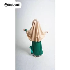 Gamis Monalisa Anak Niqab Umur 6 Tahun