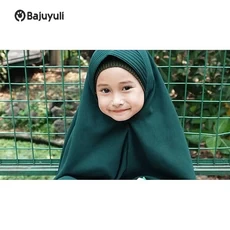 Gamis Anak Bahan Moscrepe Cadar Umur 10 Tahun