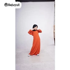 Gamis Anak Warna Putih SD Umur 5 Tahun
