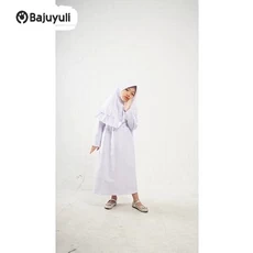 Jual Baju Muslim Anak Perempuan Lucu Polos Umur 8 Tahun