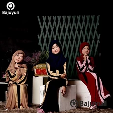 Gamis Anak Hijau Botol Pesantren ABG