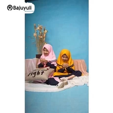 Gamis Anak Warna Hitam Murah Umur 9 Tahun