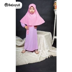 Jual Baju Muslim Anak Perempuan Lucu Syari Umur 8 Tahun