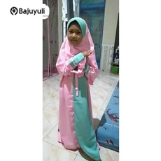Gamis Levis Anak Perempuan Niqab Umur 13 Tahun