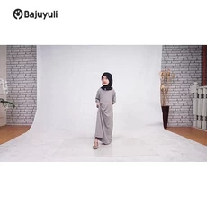 Gamis Anak Warna Navy Warna Hitam Remaja