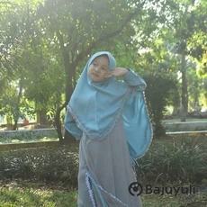 Gamis Putih Anak TPA ABG