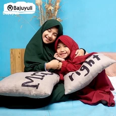 Gamis Anak Bahan Wolfis Niqab Ecer