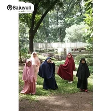 Gamis Anak Polos Santri Umur 12 Tahun