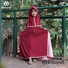 Gamis Putih Anak Rabbani Murah Dropship