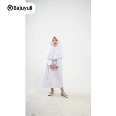 Jilbab Anak Syari Santri Umur 5 Tahun