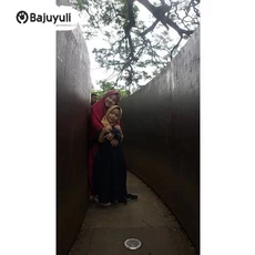 Baju Gamis Hitam Anak Murah Dropship