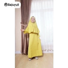 Baju Muslim Anak Putih Ngaji Umur 13 Tahun