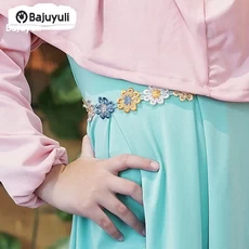 Gamis Anak Warna Navy SD Ecer