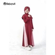 Jual Baju Muslim Anak Perempuan Lucu Niqab Ecer