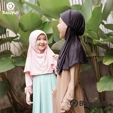 Gamis Anak Kombinasi 2 Warna MTS Remaja