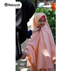 Gamis Ibu Dan Anak Rabbani Warna Putih Grosir