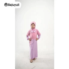 Gamis Ibu Dan Anak Rabbani Warna Putih Umur 13 Tahun