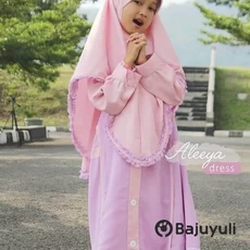 Gamis Anak Warna Hijau Botol Seragam Remaja