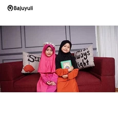 Gamis Anak Bahan Moscrepe Ngaji Umur 12 Tahun