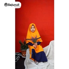 Gamis Anak Putih Murah Warna Putih Umur 9 Tahun