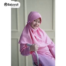 Gamis Monalisa Anak Warna Putih Umur 5 Tahun