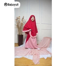 Gamis Anak Warna Hitam Santri Tanggung