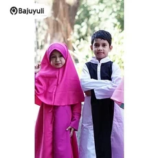 Gamis Anak Warna Putih TPA Reseller