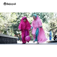 Gamis Anak Kombinasi Kotak TPQ Reseller