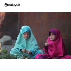 Gamis Couple Ibu Dan Anak Dewasa Polos Tanggung