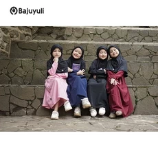 Baju Gamis Anak Syari Tanggung