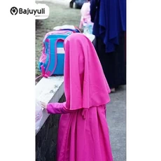 Gamis Anak Warna Navy Syari ABG