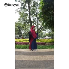 Gamis Anak Niqab Umur 9 Tahun