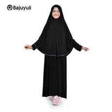 Gamis Anak Warna Navy SD Umur 13 Tahun