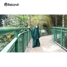 Gamis Anak Putih Niqab Ecer