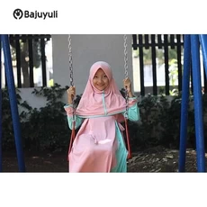 Jual Baju Muslim Anak Perempuan Lucu Seragam Umur 6 Tahun