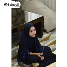 Gamis Anak Warna Navy MTS Terbaru 2023