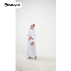 Gamis Polos Anak SMP Ecer