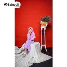 Gamis Toyobo Anak Niqab Umur 8 Tahun