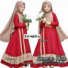 Gamis Monalisa Anak Niqab ABG