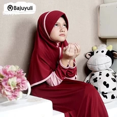 Jual Baju Muslim Anak Perempuan Lucu Seragam Umur 7 Tahun