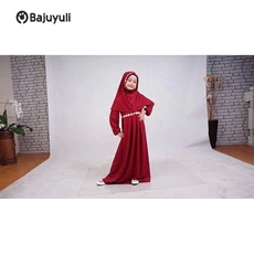 Gamis Anak Putih Murah Warna Hitam Umur 9 Tahun