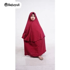 Jual Baju Muslim Anak Perempuan Lucu Polos Umur 10 Tahun