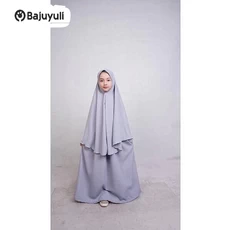 Gamis Anak Warna Hitam Ngaji Tanggung