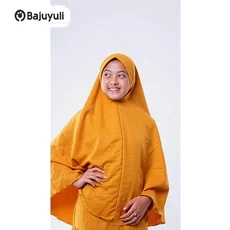 Gamis Anak Putih Murah Niqab Tanggung